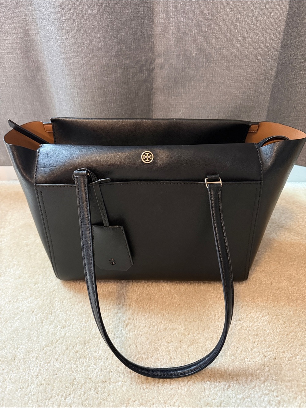 Tory Burch Black Parker Tote